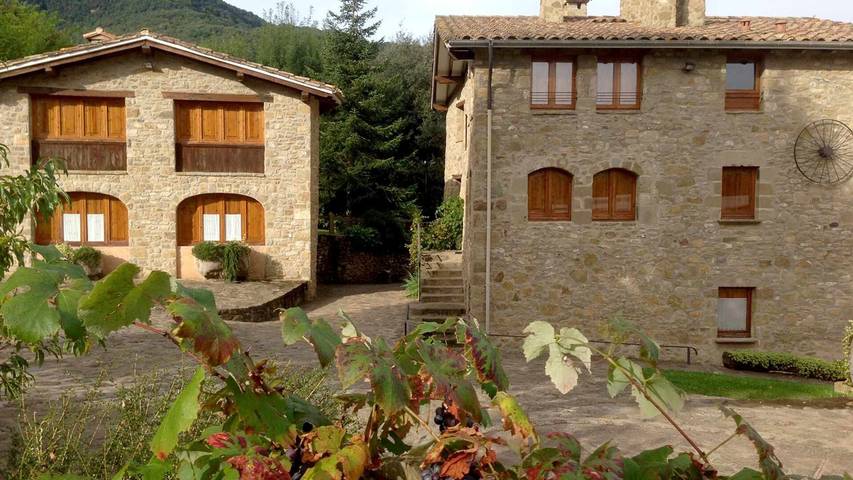 Apartamento de vacaciones para 5 personas, con Jardín en Garrotxa