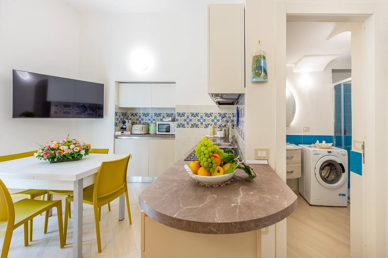 Geheel appartement, Appartement 'Nanninella' met Uitzicht op de Bergen, Wi-Fi en Airconditioning in Minori, Amalfikust