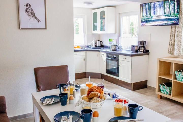 Ferienhaus für 4 Personen, mit Terrasse und Garten sowie Ausblick in Suderburg - 3
