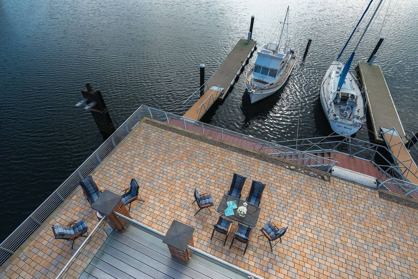 Ferienhaus "Schatzinsel" mit eigenem Bootsanleger, Kamin & Wasserblick ohne Ende in Olpenitz, Kappeln