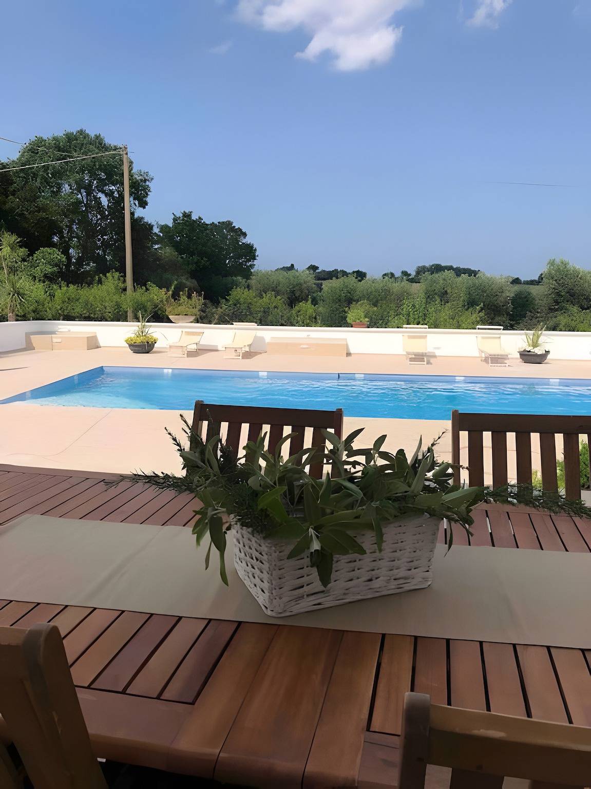 Ferienwohnung 'Villa Bianca N & F' mit privatem Pool, privater Terrasse und Wlan in Ostuni, Salento