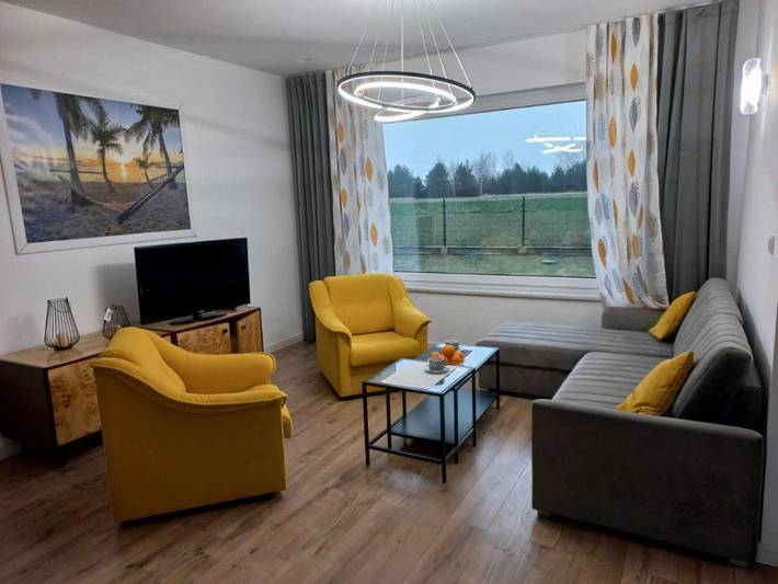 Wiejski domek dla 2 osób, z balkon i widok w Mazowsze