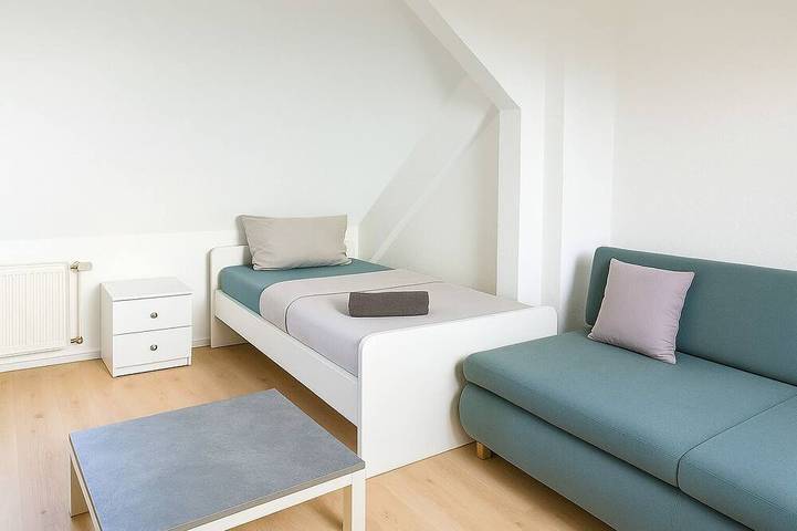 Ganze Wohnung, Apartment Delitzsch Dg – 4 Pers., Küche in Delitzsch, Sächsisches Burgen- und Heideland