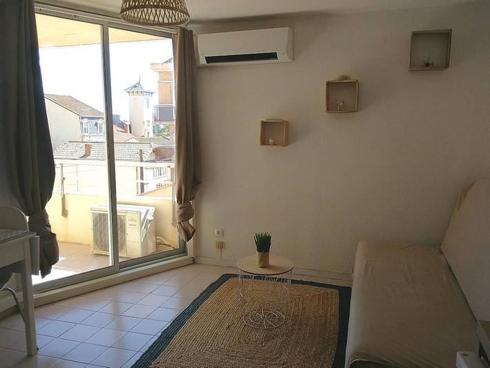 Gîte pour 3 personnes, avec balcon dans Plage Centrale (Valras-Plage) - 4