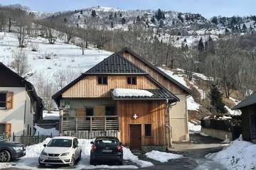 Chalet pour 7 personnes, avec terrasse à Saint-François-Longchamp