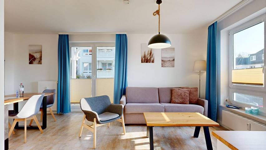 Gîte pour 4 personnes, avec Balcon et Sauna à Binz - 3