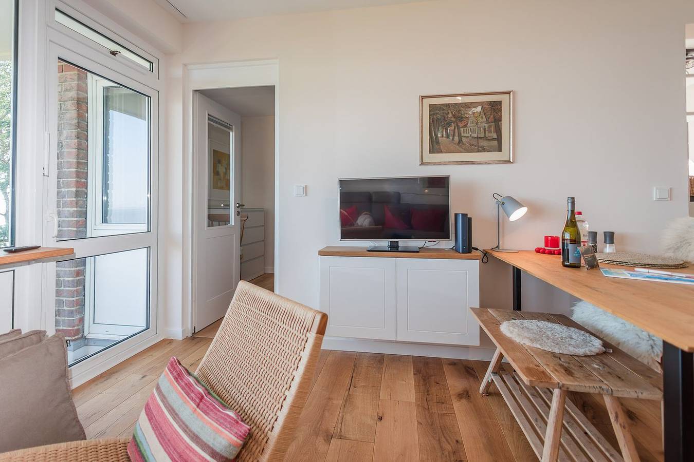 Apartamento entero, Wunderschöne Ferienwohnung in exquisiter Lage mit Meerblick in Raucherstrand, Wyk auf Föhr