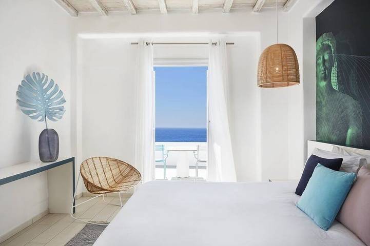 Maison d’hôte pour 2 personnes, avec sauna dans Mykonos