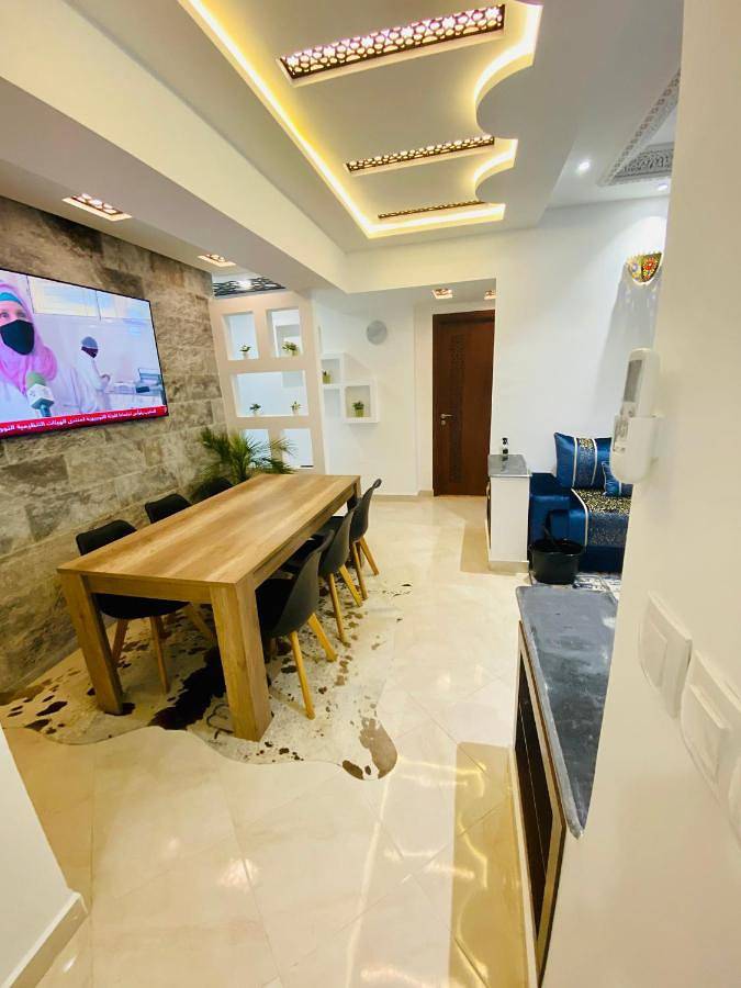 Vakantieappartement voor 6 personen, met uitzicht en balkon in Tanger