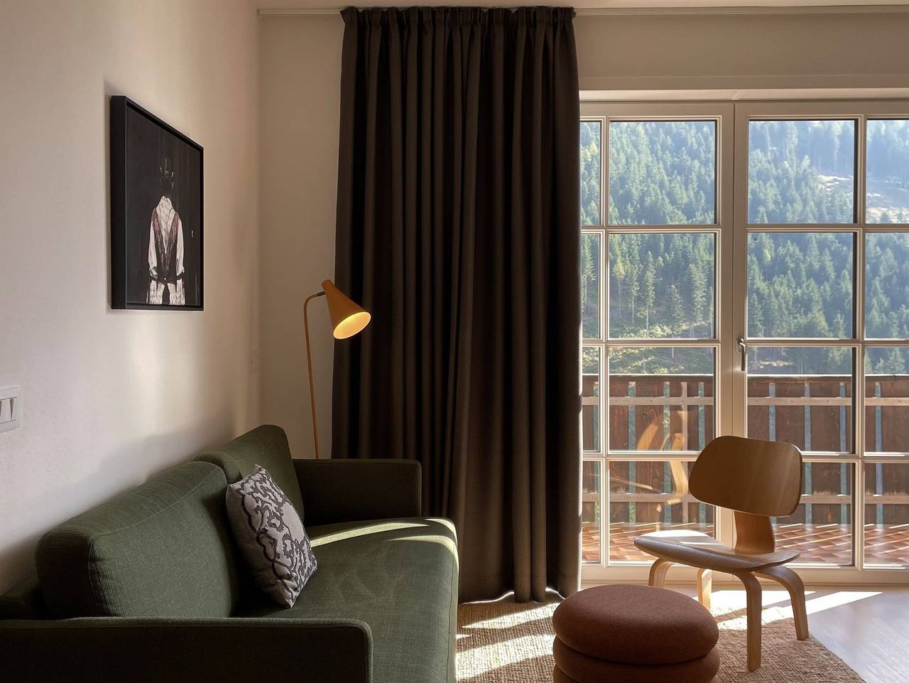 B&B Stern Hotel & Apartments - Doppelzimmer Zirbe 22m² mit Südbalkon in Welschnofen, Dolomiti Superski