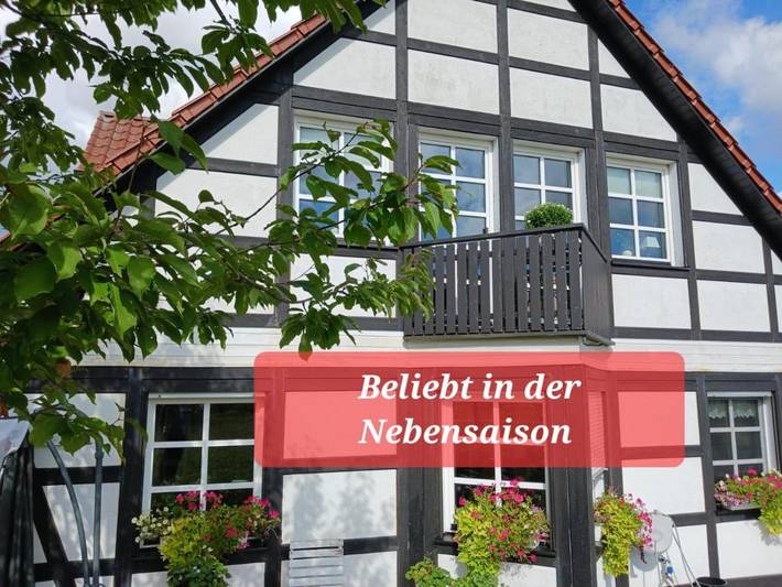 Ferienwohnung für 7 Personen, mit Balkon und Whirlpool sowie Terrasse und Garten in Reken