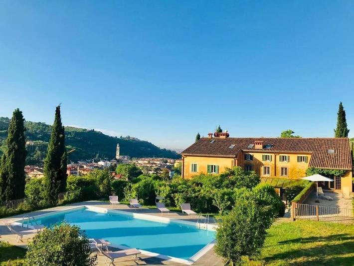 Villa pour 16 personnes, avec vue ainsi que jardin et piscine, adapté aux familles à Vérone - 3