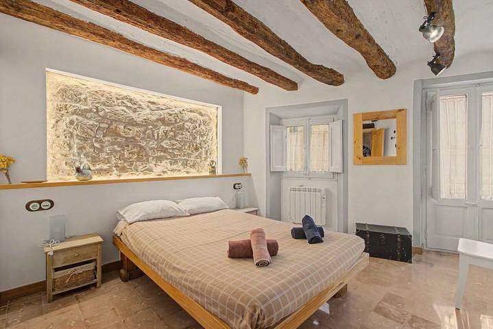 Hel lejlighed, Harmonia in Rural Life Apartment with Balcony and Wi-Fi in Vinaixa, Costers del Segre