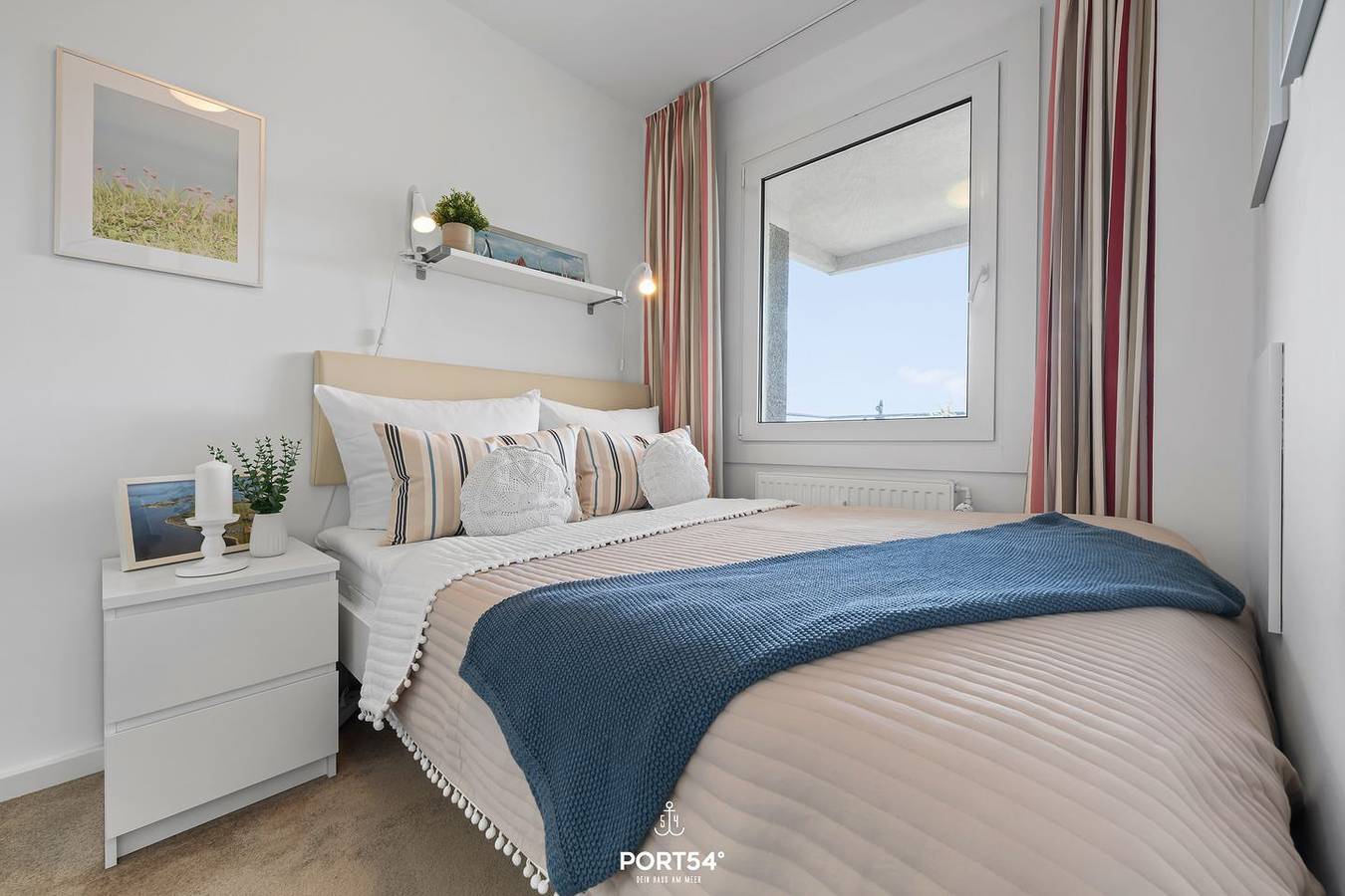 Ganze Wohnung, Lieblingsplatz - atemberaubender Wasserblick, Balkon, bodengleiche Dusche, Smart Tv in Holnis, Glücksburg
