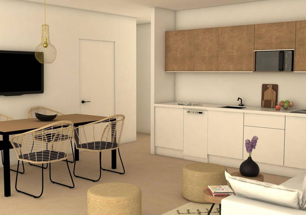 Aparthotel para 6 pessoas com piscina in Benidorm, Costa Blanca