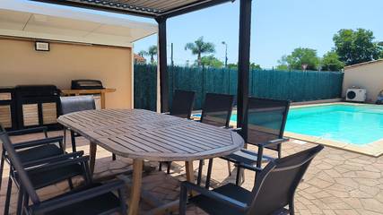 Villa pour 8 Personnes dans Saint-Cyprien-Plage, Saint-Cyprien, Photo 1