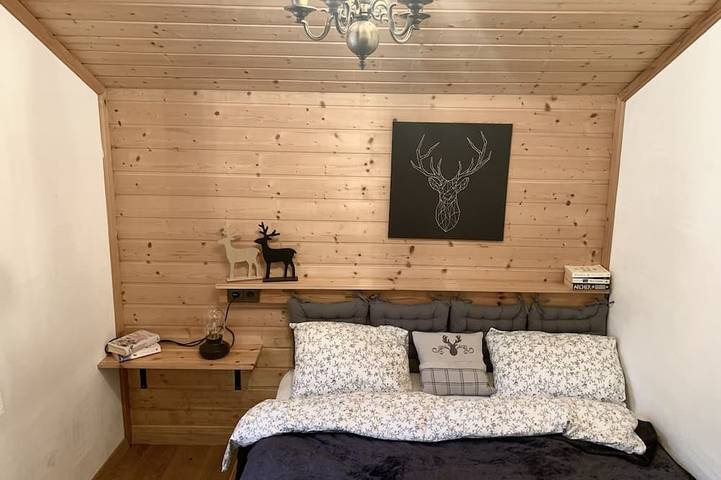 Ferienwohnung für 5 Personen, mit Sauna und Balkon, mit Haustier