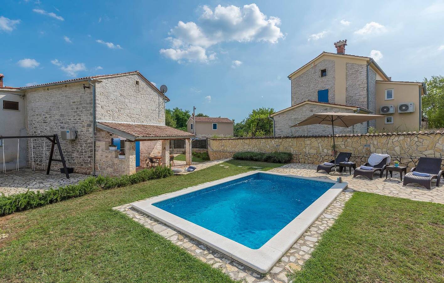Villa pour 6 personnes avec piscine in Barban, Côte Sud d'Istrie