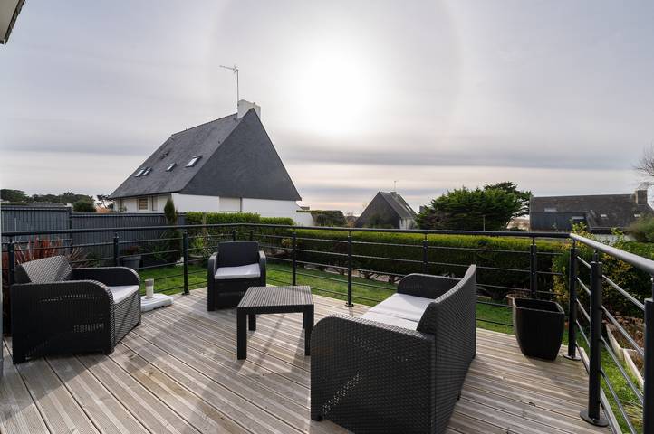 Maison de vacances pour 8 personnes, avec jardin à Guidel