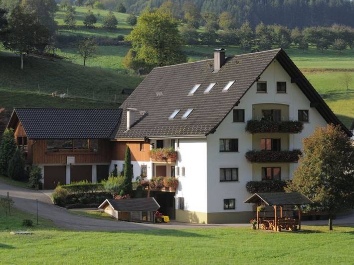 Ferienwohnung für 6 Personen, mit Balkon und Garten in Oppenau