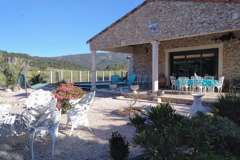 Aktuelle Villa im Herzen des Minervois / Privater Pool / Klimaanlage / Wifi in Félines-Minervois, Béziers und Umgebung
