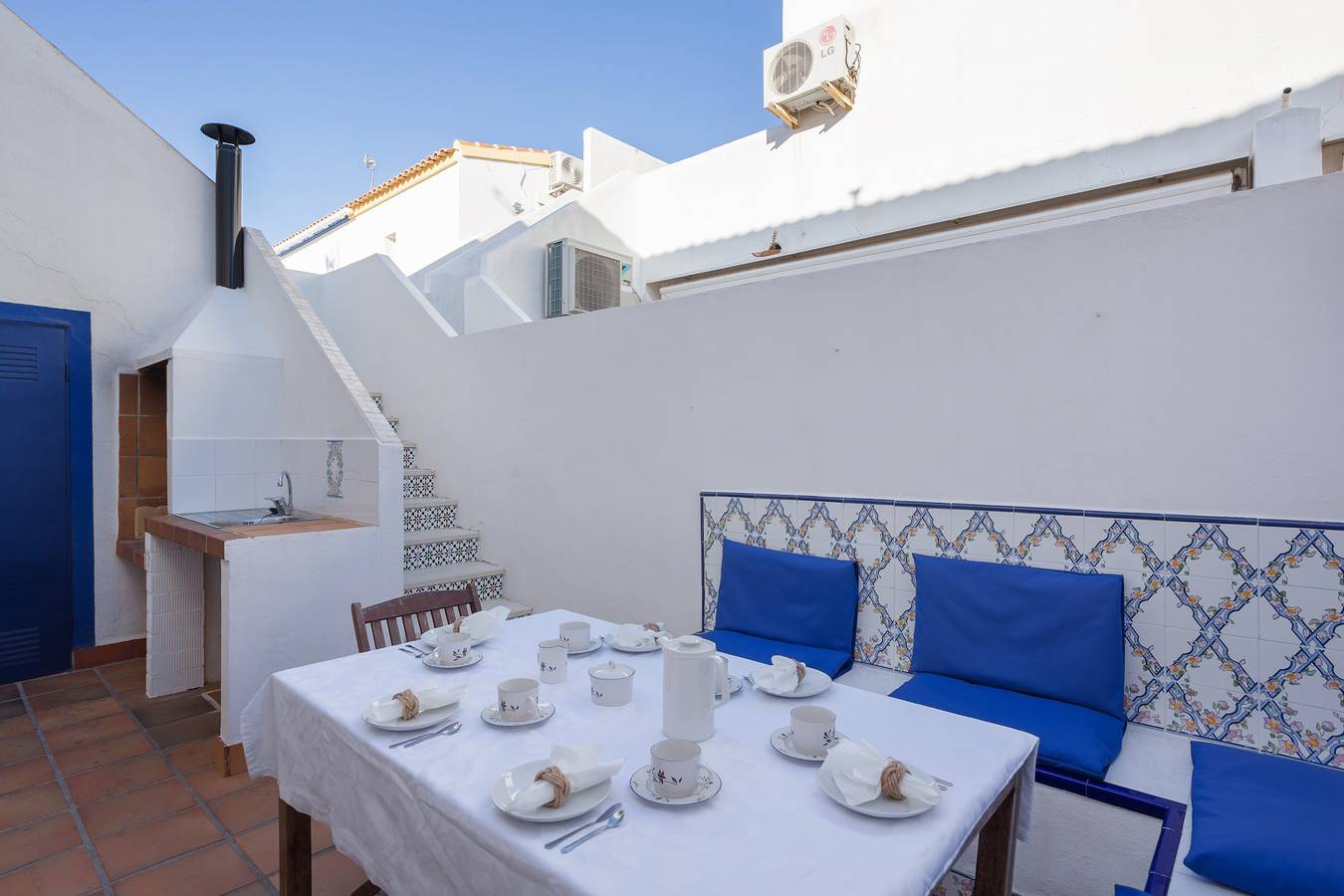 Ferienhaus 'Casa Marítima' mit privater Terrasse, Wi-Fi und Klimaanlage in el Verger, Costa Blanca