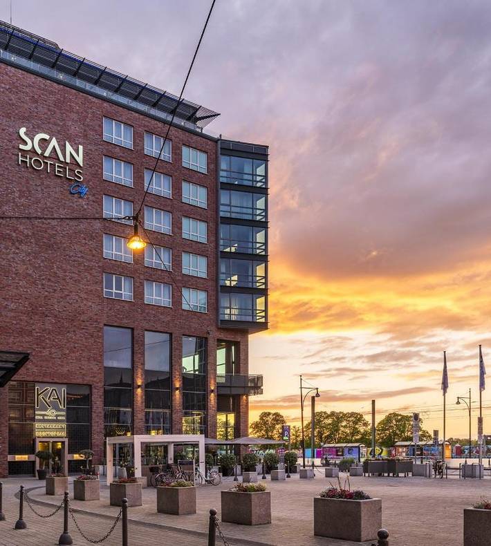 Hotel für 2 Personen, mit Terrasse und Sauna in Hanse Sail
