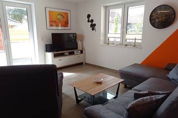 Ferienwohnung für 2 Personen, mit Garten und Terrasse, mit Haustier in Norgaardholz