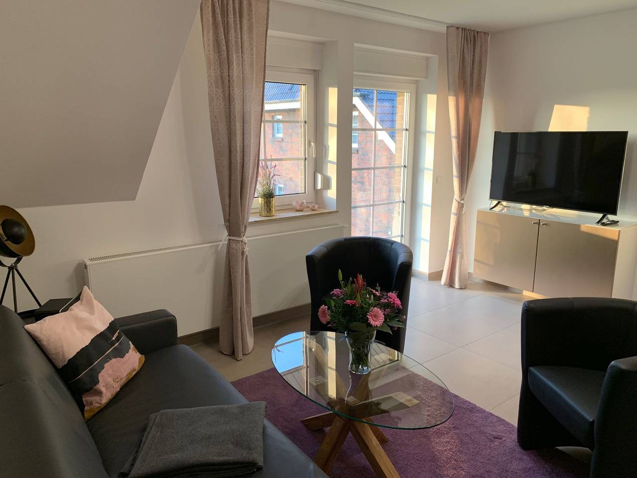 Apartamento entero, Appartement mit Balkon in Lancken-Granitz, Rügen