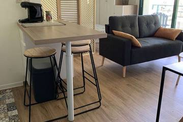 Gîte pour 2 personnes, avec balcon dans Port des Minimes