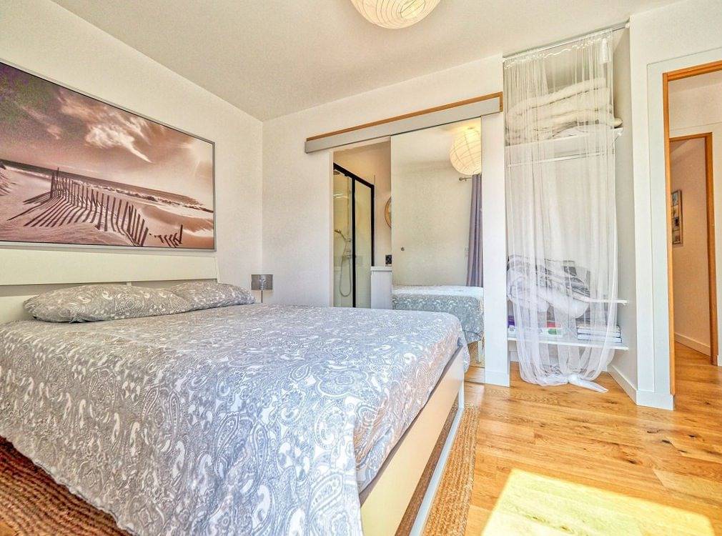 Chambres d'hôtes à 2 pas de la baie, un havre de paix - Chambre double "bananiers" in Hendaye, Région de Bayonne