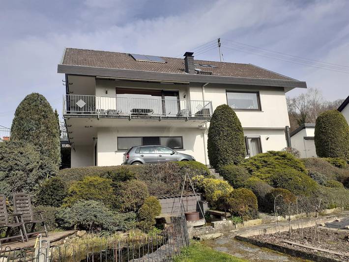 Ferienwohnung für 3 Personen, mit Terrasse und Garten in Gemünden