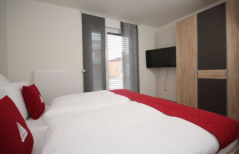 Ganze Ferienwohnung, Hotel Hafen Büsum - 3-Raum-Suite 1 und 2- 257/001 in Hafen Büsum, Büsum