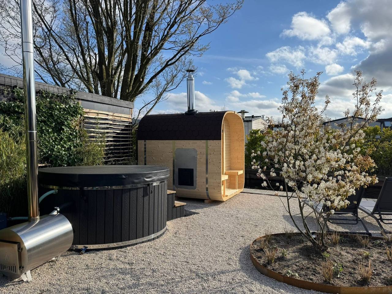Charmantes Ferienhaus für 4 Personen mit Whirlpool und Sauna in Loosdrecht in Loosdrecht, Groene Hart