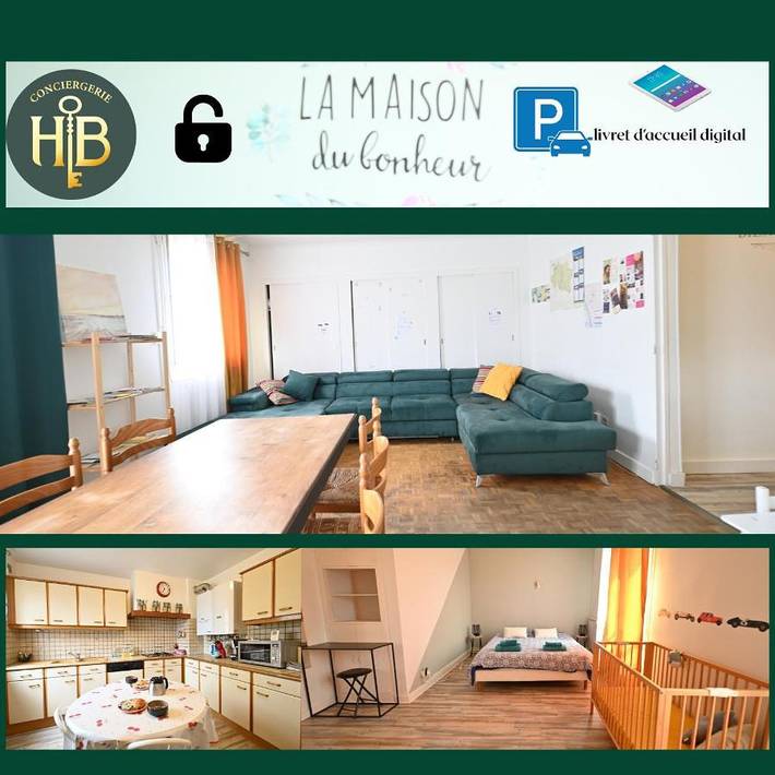 Ferienhaus für 9 Personen, mit Garten, kinderfreundlich - 1