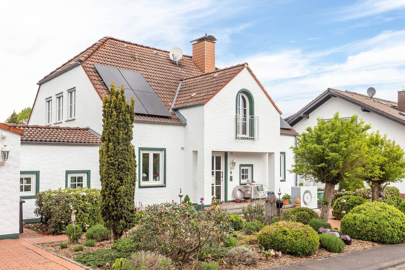 Ganze Wohnung, Ferienwohnung Antonia am Kurpark mit privater Terrasse, Garten und Wlan in Herbstein, Vogelsberg Region