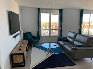 Gîte pour 2 personnes, avec vue et terrasse à Athis-Mons