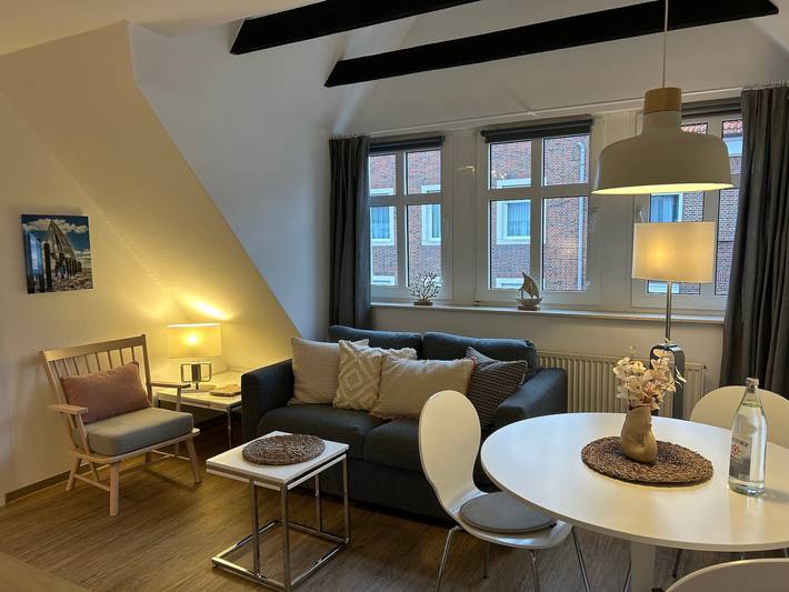 Ferienwohnung für 3 Personen, mit Sauna und Pool, mit Haustier auf Juist