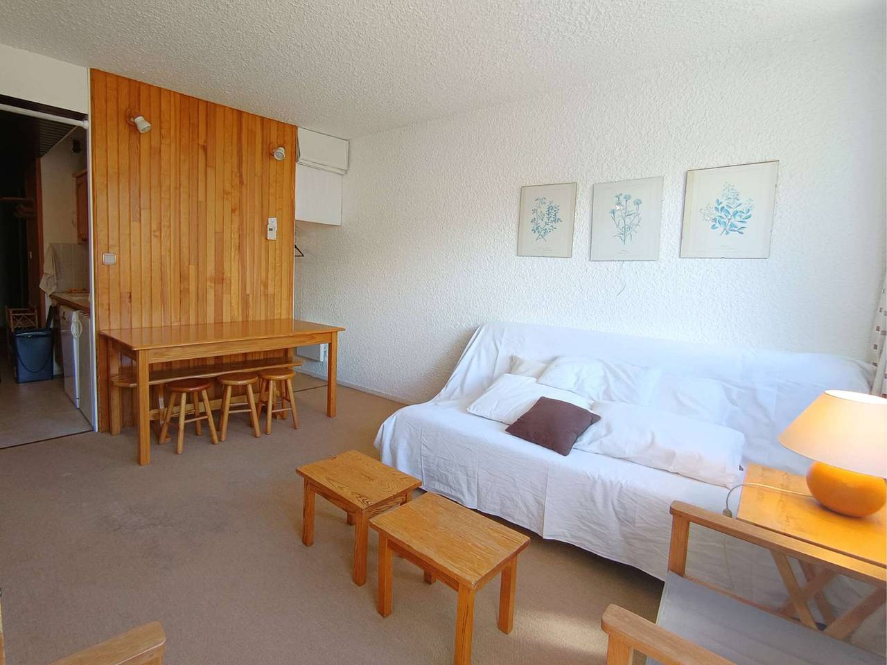 Estudio entero, Estudio cabina 6 personas con balcón y cocina equipada en Piau-Engaly in Piau-Engaly, Aragnouet