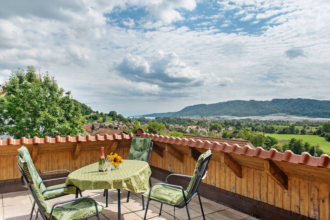 Entire apartment, Apartment 'Bodenseeblick' with Lake View, Private Terrace and Wi-Fi in Espasingen, Stockach