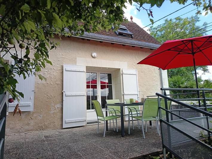 Location de vacances pour 5 personnes, avec Terrasse et Jardin à La Croix-en-Touraine