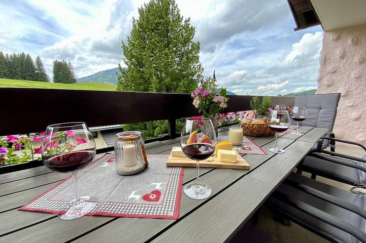 Ferienwohnung für 7 Personen, mit Garten in Jungholz