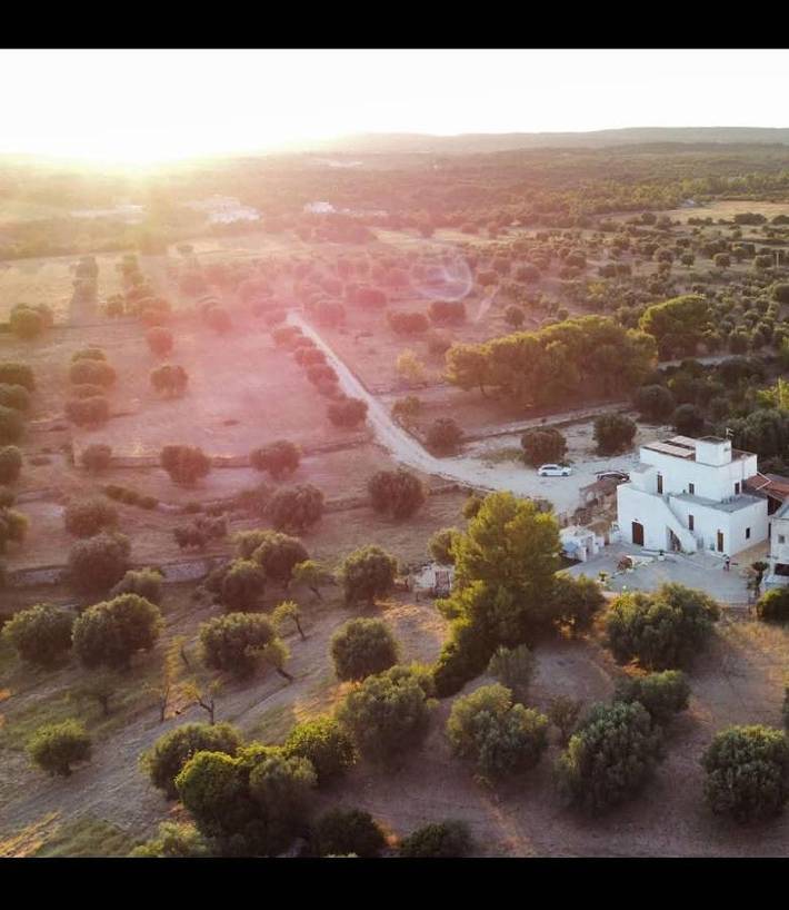 B&b per 4 persone, con terrazza e panorama nonché giardino e piscina, con animali domestici in Massafra