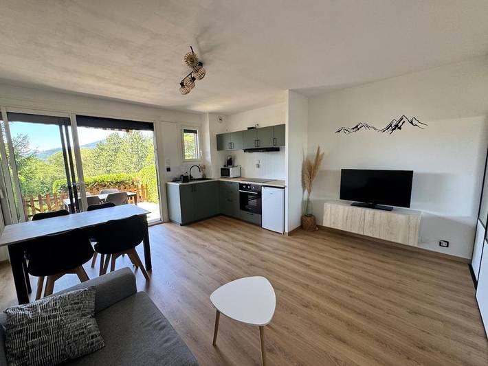 Appartement de vacances pour 4 personnes, avec terrasse et vue, adapté aux familles - 1
