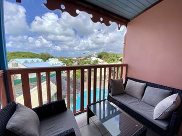 Gîte pour 2 personnes, avec piscine à Sainte-Anne (Martinique)