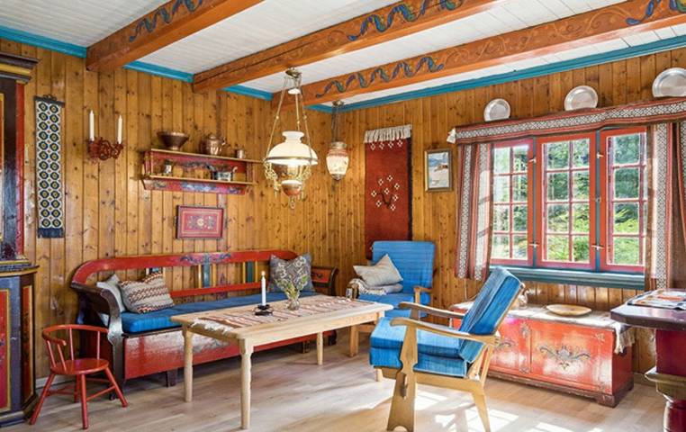 Ferieudlejning for 5 personer, med Terrasse i Norge