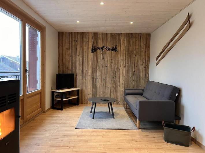Appartement de vacances pour 9 personnes, avec Balcon ainsi que Terrasse et Vue