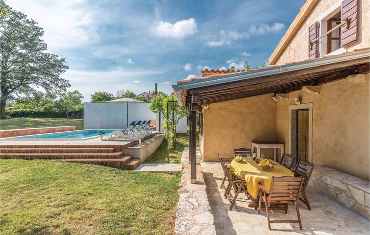 Ferienhaus für 6 Personen, mit Terrasse und Pool in Barban - 3