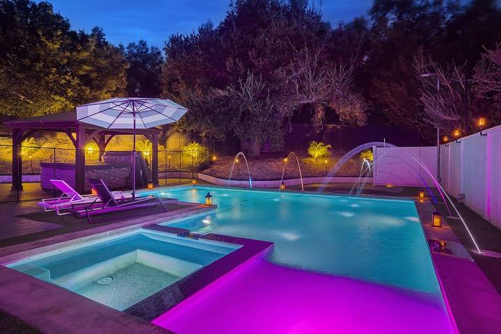 Feriehus for 12 personer, med hage, dyr tillatt i Los Angeles