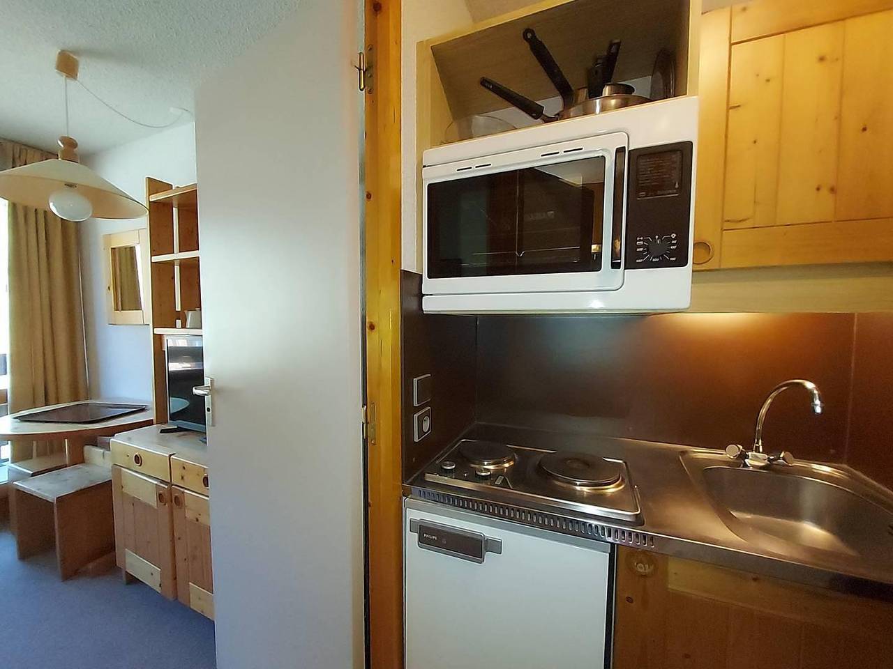 Ganzes Studio, Résidence le Mucillon - Studio für 2 Personen (004) in Valmorel, Les Avanchers-Valmorel